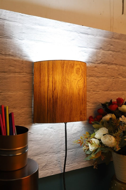 BTR CRAFTS Mounted Classic Wall Lamp in Brown (Bulb Not Included)