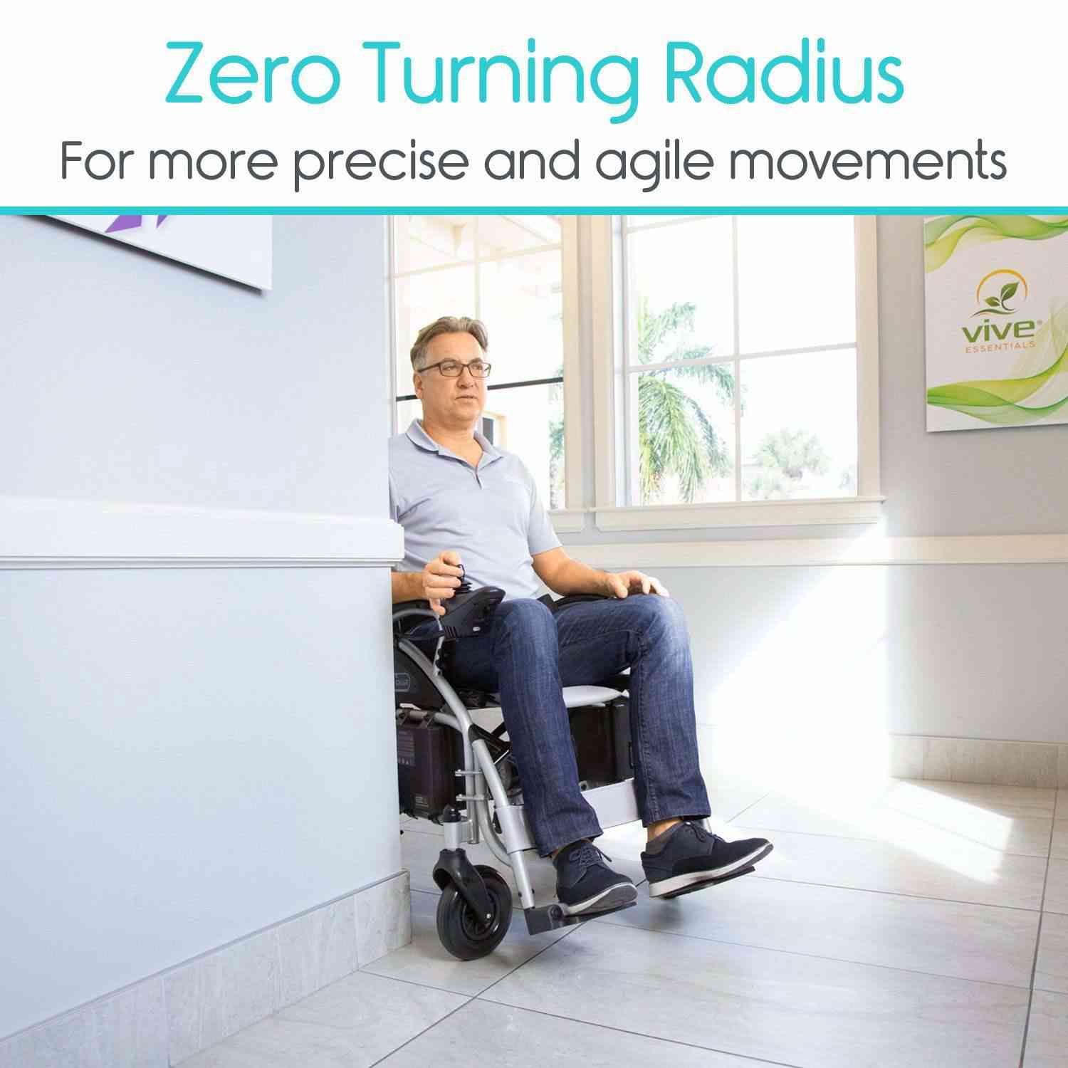 Vive Health Compact Power Wheelchair MOB1029S