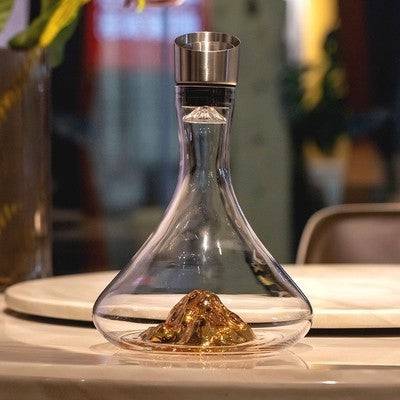 Iceberg Waterfall Wine Decanter - Elegant Kitchen Wine Accessory