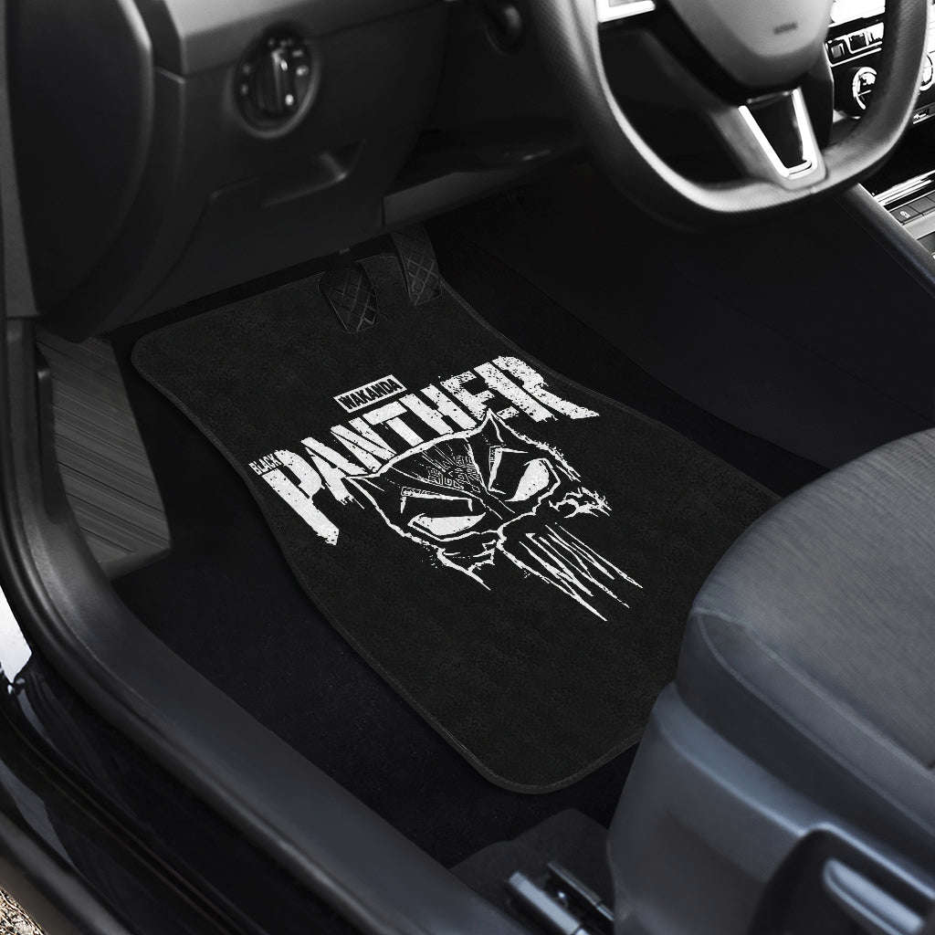 Black Panther Custom Car Floor Mats - Waterproof & Skid-Free