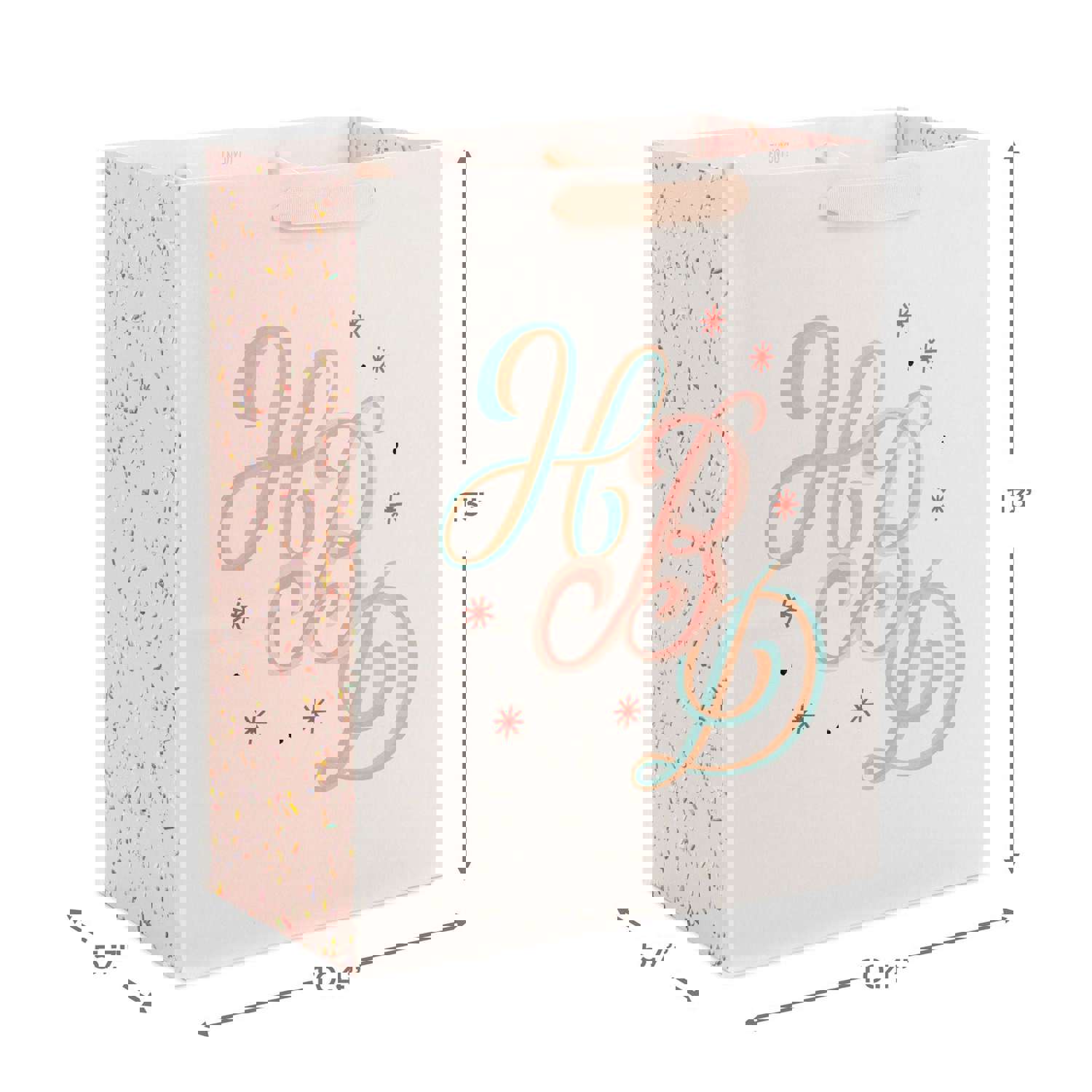Hallmark: 13 Pastel HBD Large Gift Bag