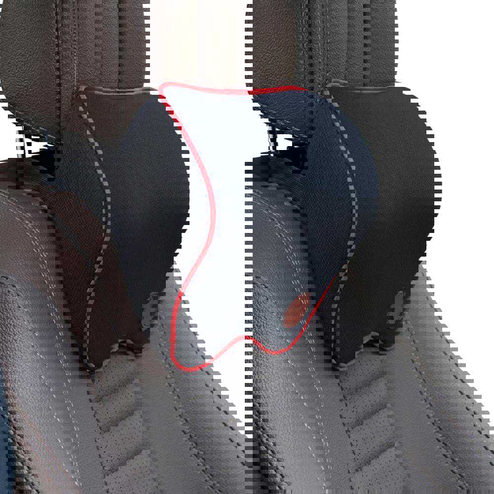 Car Seat Headrest Car Neck Pillows Filled Fiber Cushion Pad Accessories Head Rest Memory Support For Travel Seat Car Foam