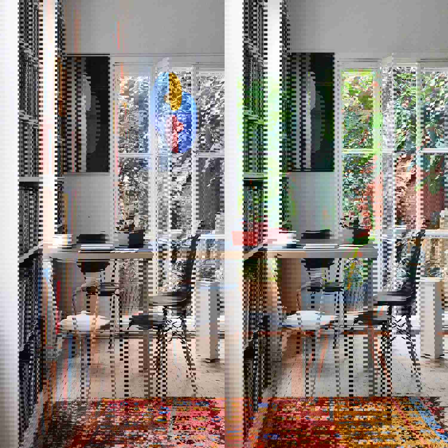 Artek Aalto Rectangular Dining Table 81B - Black