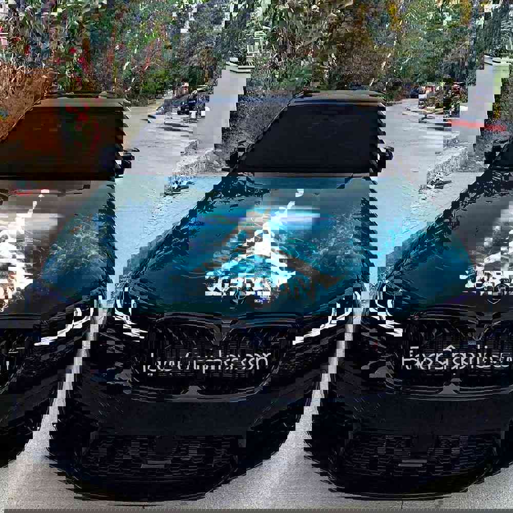 Air Jordan Itasha Car Vinyl Hood Wrap Decal Sticker