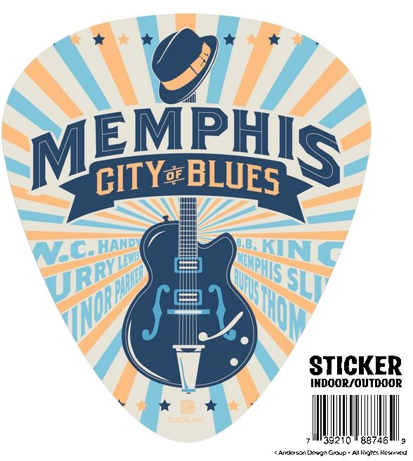 Stickers Memphis Indoor/Outdoor 12 Different Styles