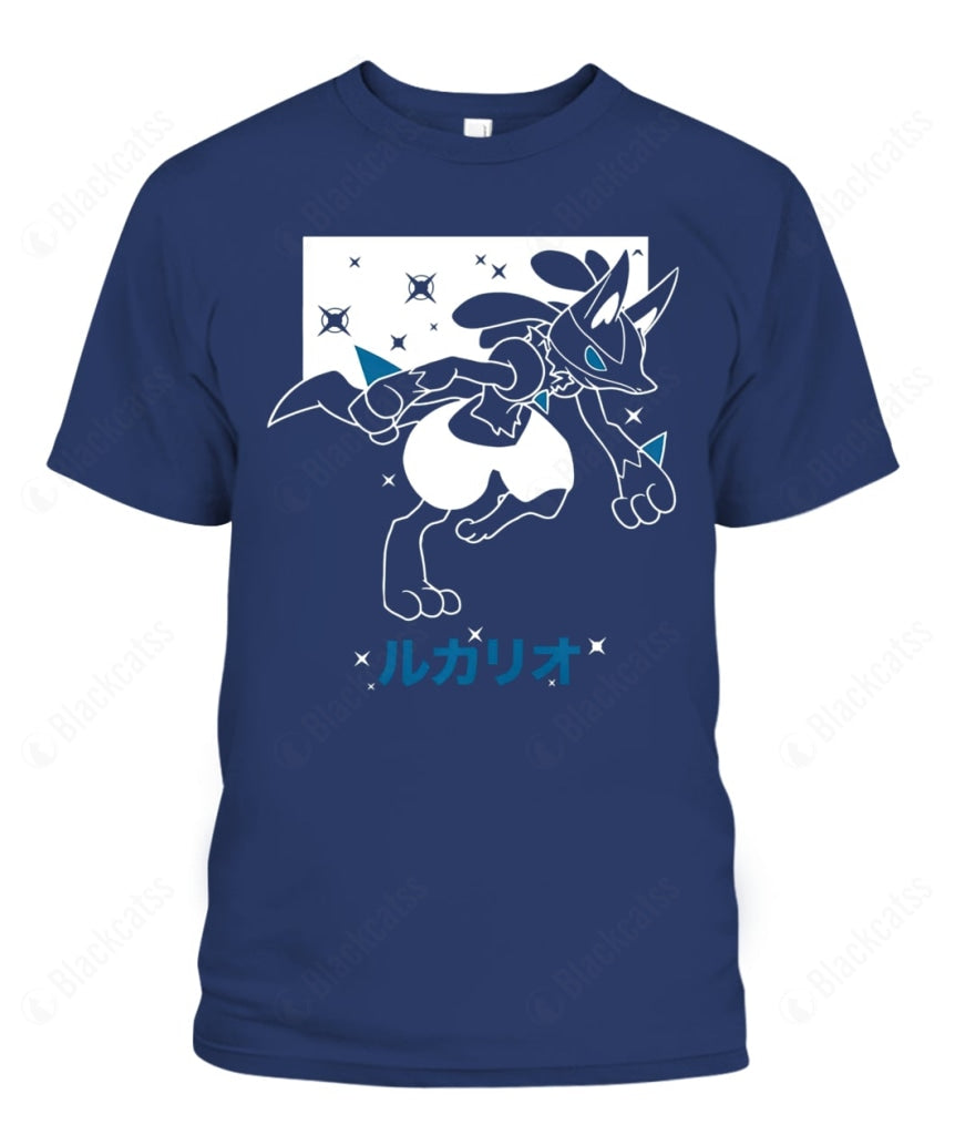 PKM Lucario Graphic Apparel - Unisex Classic Fit Cotton T-Shirt