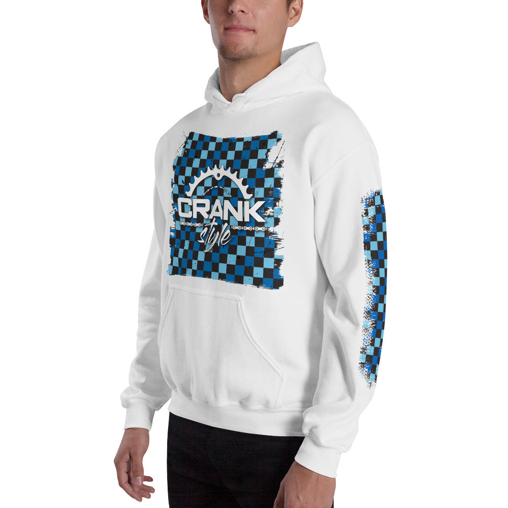 Blue Checkered Hoodie - Soft, Stylish, and Cozy