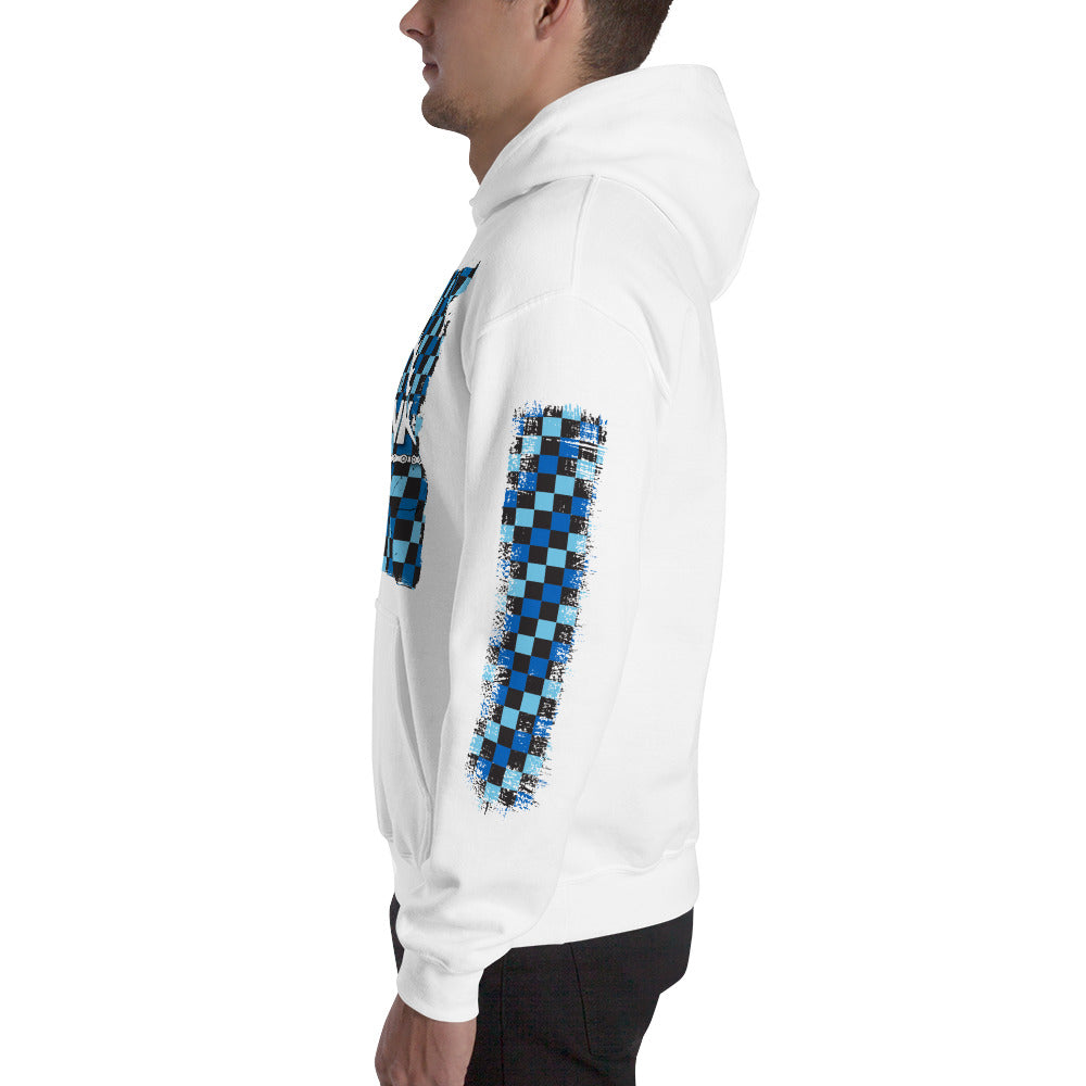 Blue Checkered Hoodie - Soft, Stylish, and Cozy
