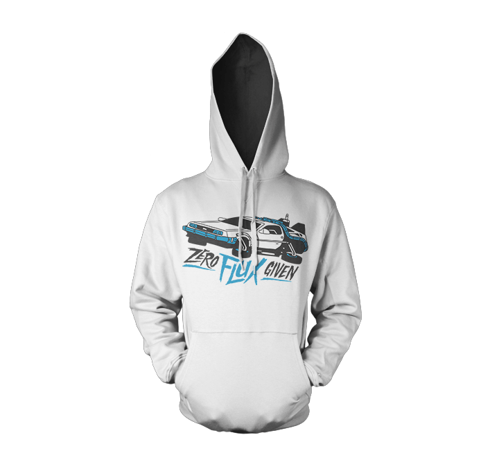 Zero Flux Given Hoodie - Preshrunk Fleece, 50% Cotton 50% Polyester