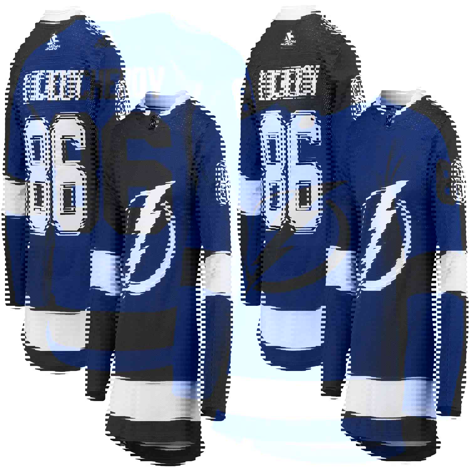 Nikita Kucherov Tampa Bay Lightning adidas Home Primegreen Authentic Pro Player Jersey - Blue