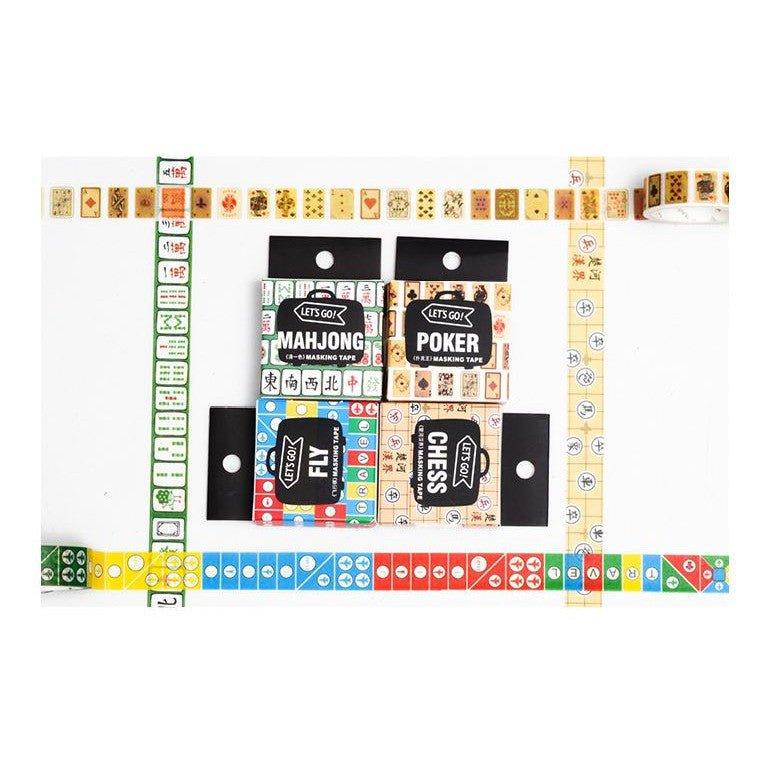 Strangerland Travel Four Treasures Series Blue Line Washi Tape