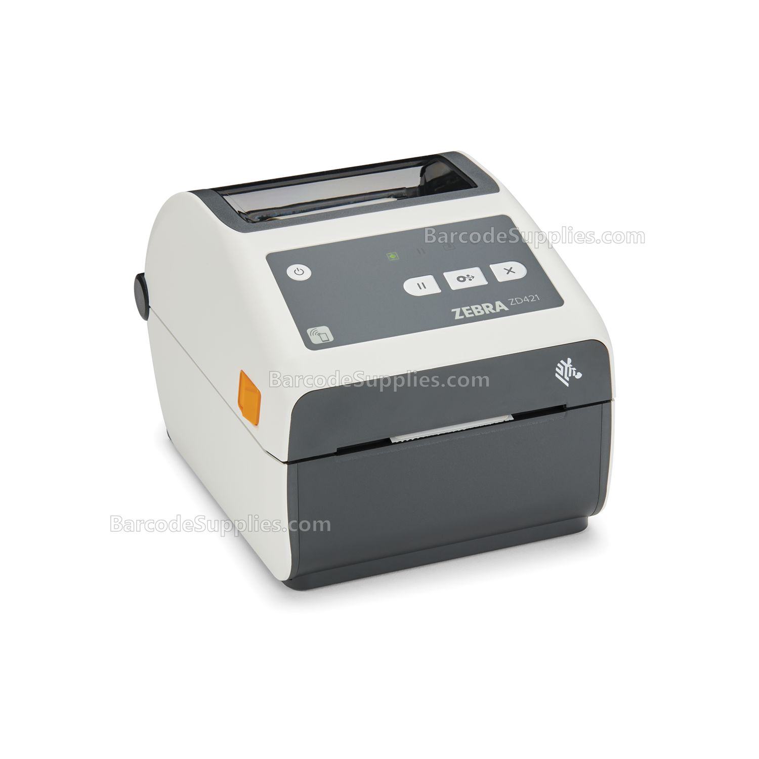 Zebra Thermal Transfer Cartridge Printer ZD421 for Healthcare - 300 dpi, USB, USB Host, Ethernet, BTLE5, US Cord, Swiss Font, EZPL