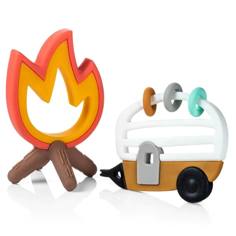 Little Camper Baby Teether Toy - Soothing & Safe for Infants