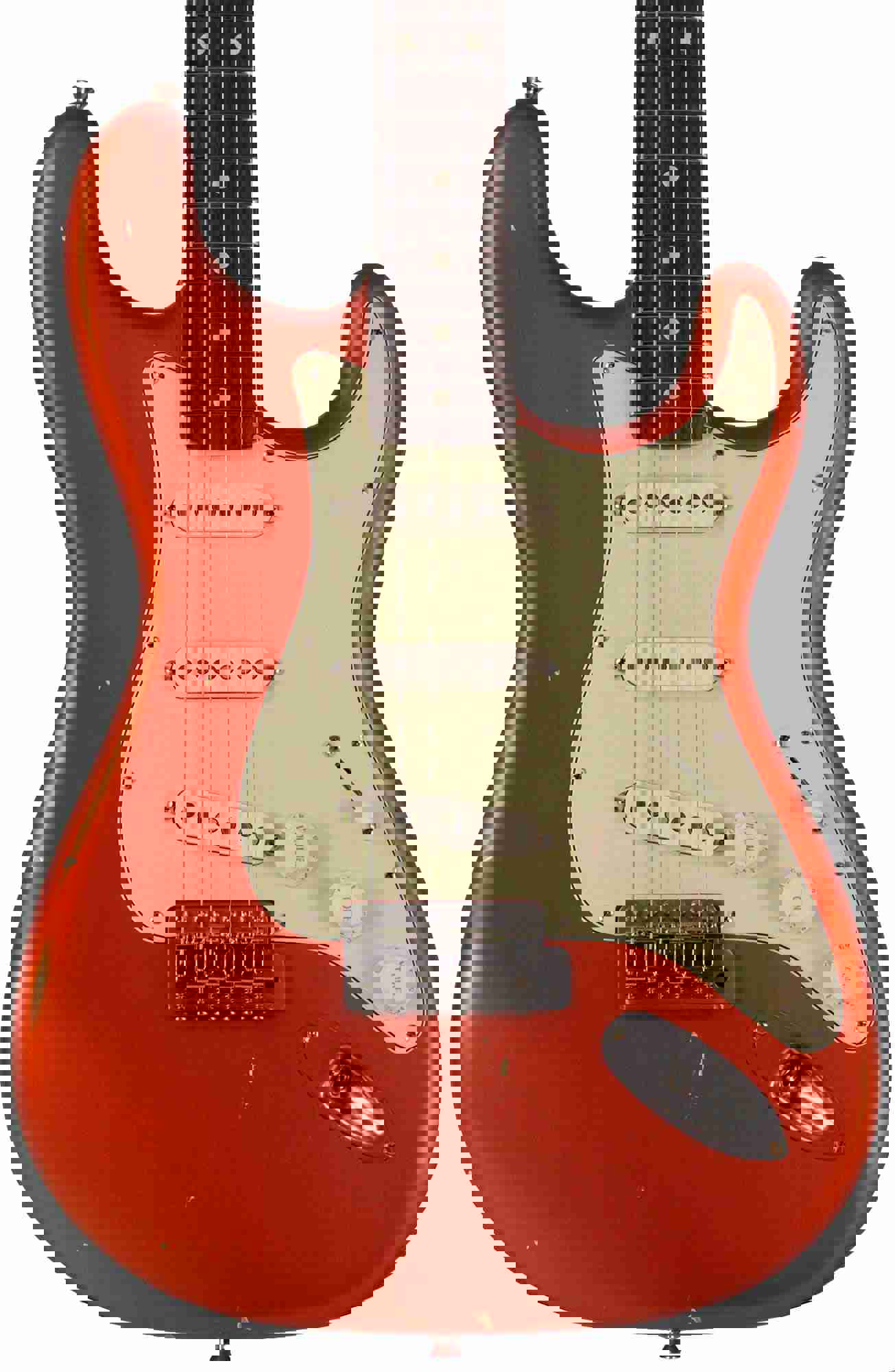 Nash S-63 Guitar in Candy Tangerine with Light Aging