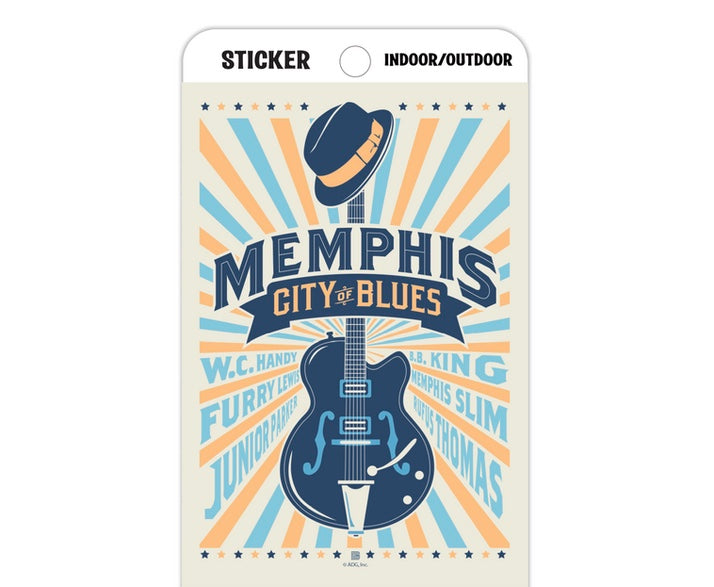Stickers Memphis Indoor/Outdoor 12 Different Styles
