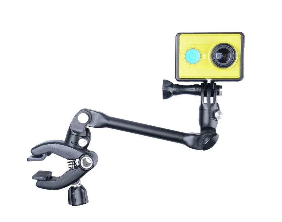 360 Rotating Guitar Drum Clips Music Mount Arm Stand Clamp for Gopro SJCAM Xiaomi