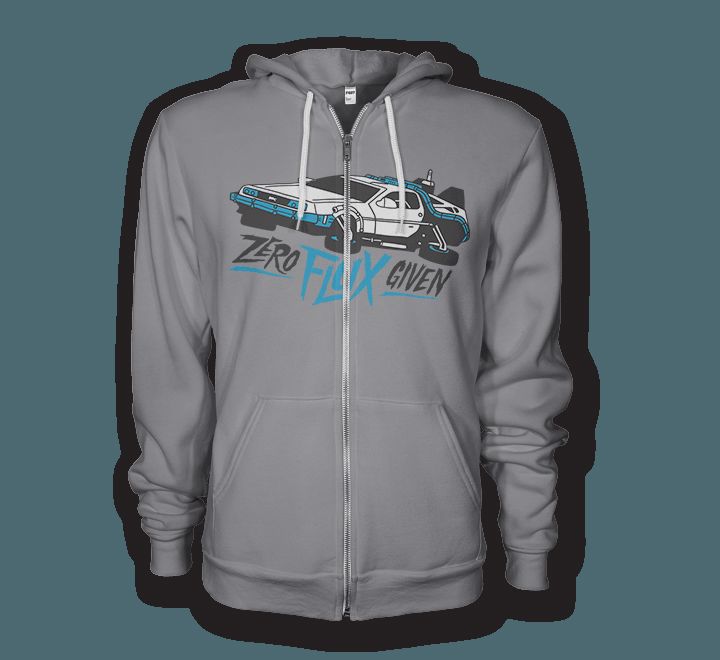 Zero Flux Given Hoodie - Preshrunk Fleece, 50% Cotton 50% Polyester