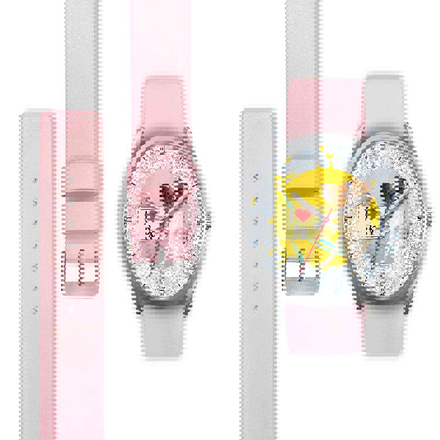 Cute Papillon Dog Pennsylvania Christmas Special Wrist Watch