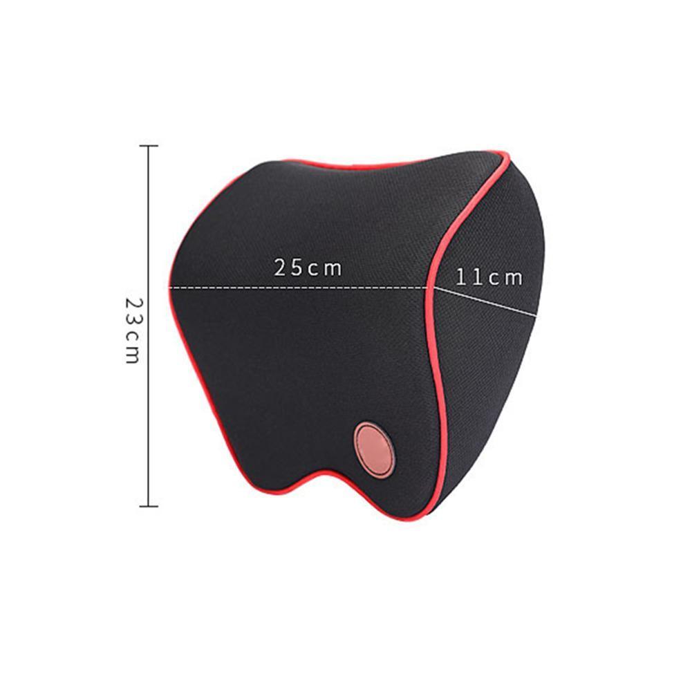 Car Seat Headrest Car Neck Pillows Filled Fiber Cushion Pad Accessories Head Rest Memory Support For Travel Seat Car Foam