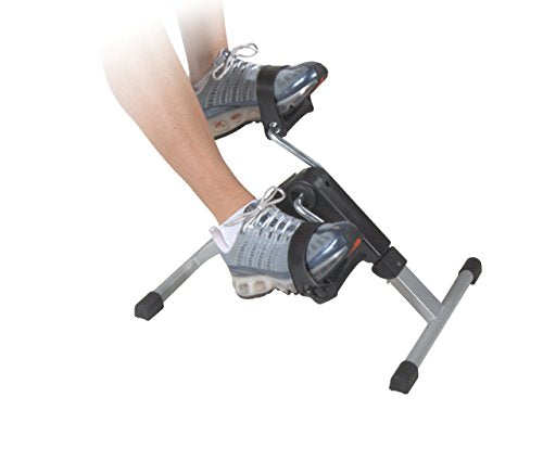 Drive Medical Deluxe Folding Exercise Peddler with Electronic Display, Black
