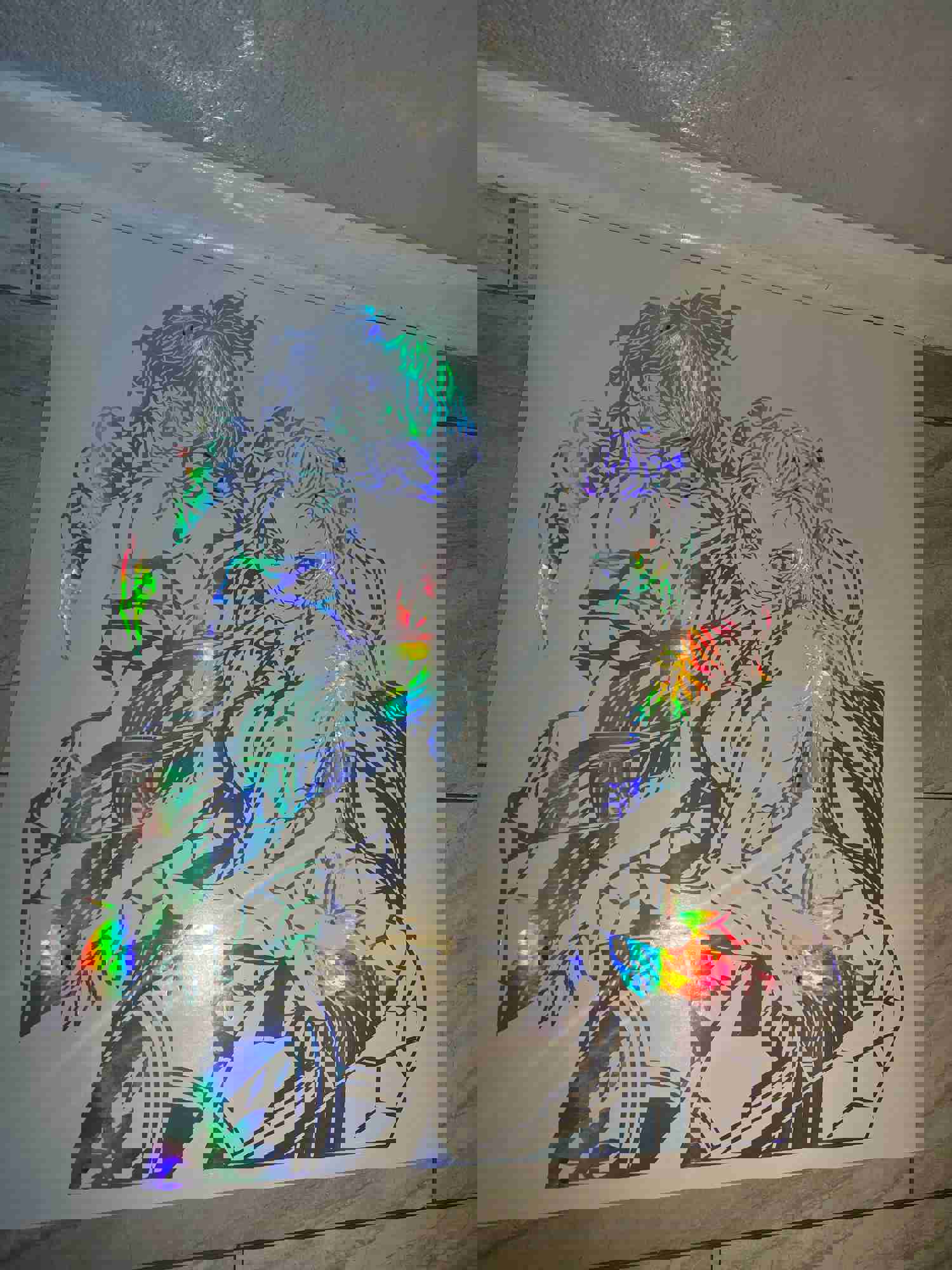 Daki Large Car Graphic Vinyl Decal - Anime Stickers for Cars & Trucks - Removable & Customizable