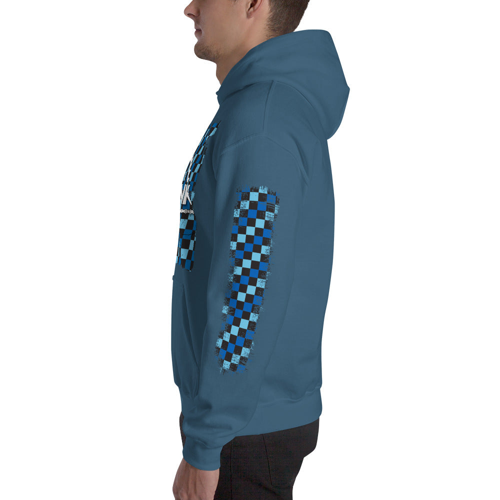 Blue Checkered Hoodie - Soft, Stylish, and Cozy