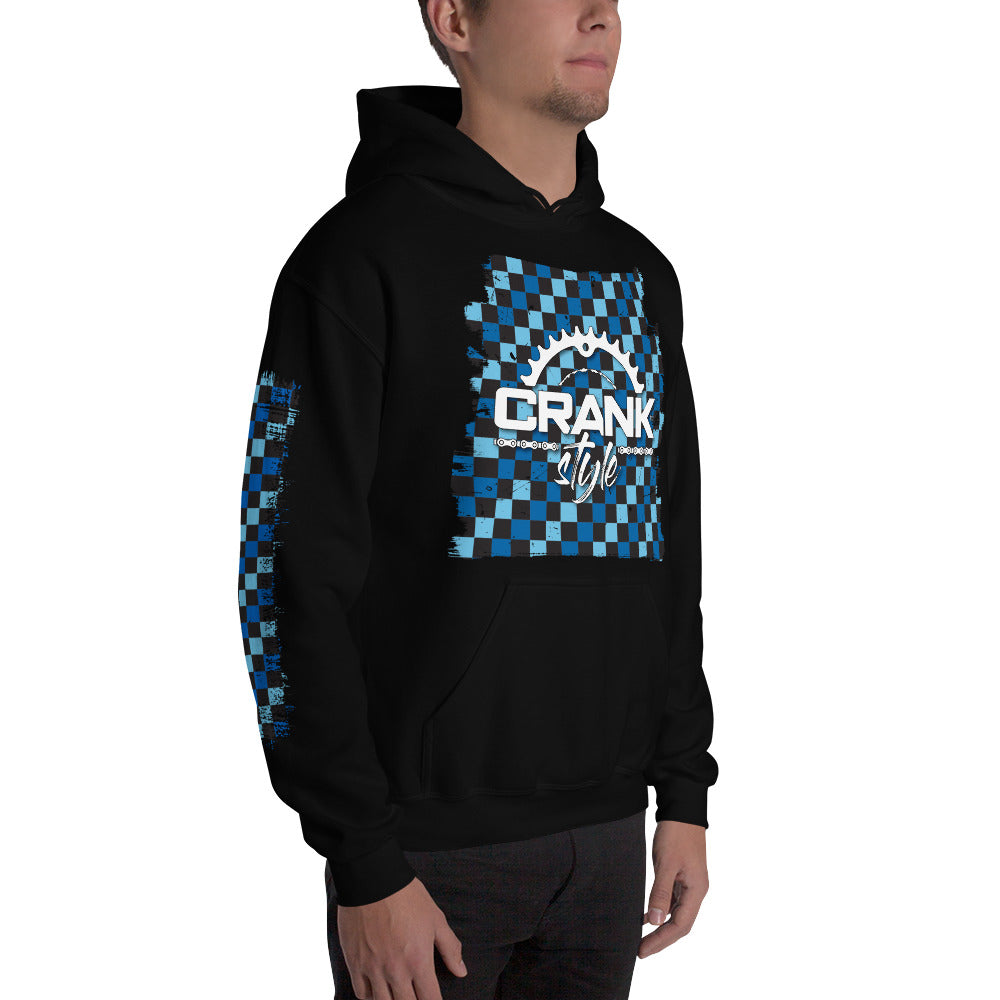 Blue Checkered Hoodie - Soft, Stylish, and Cozy
