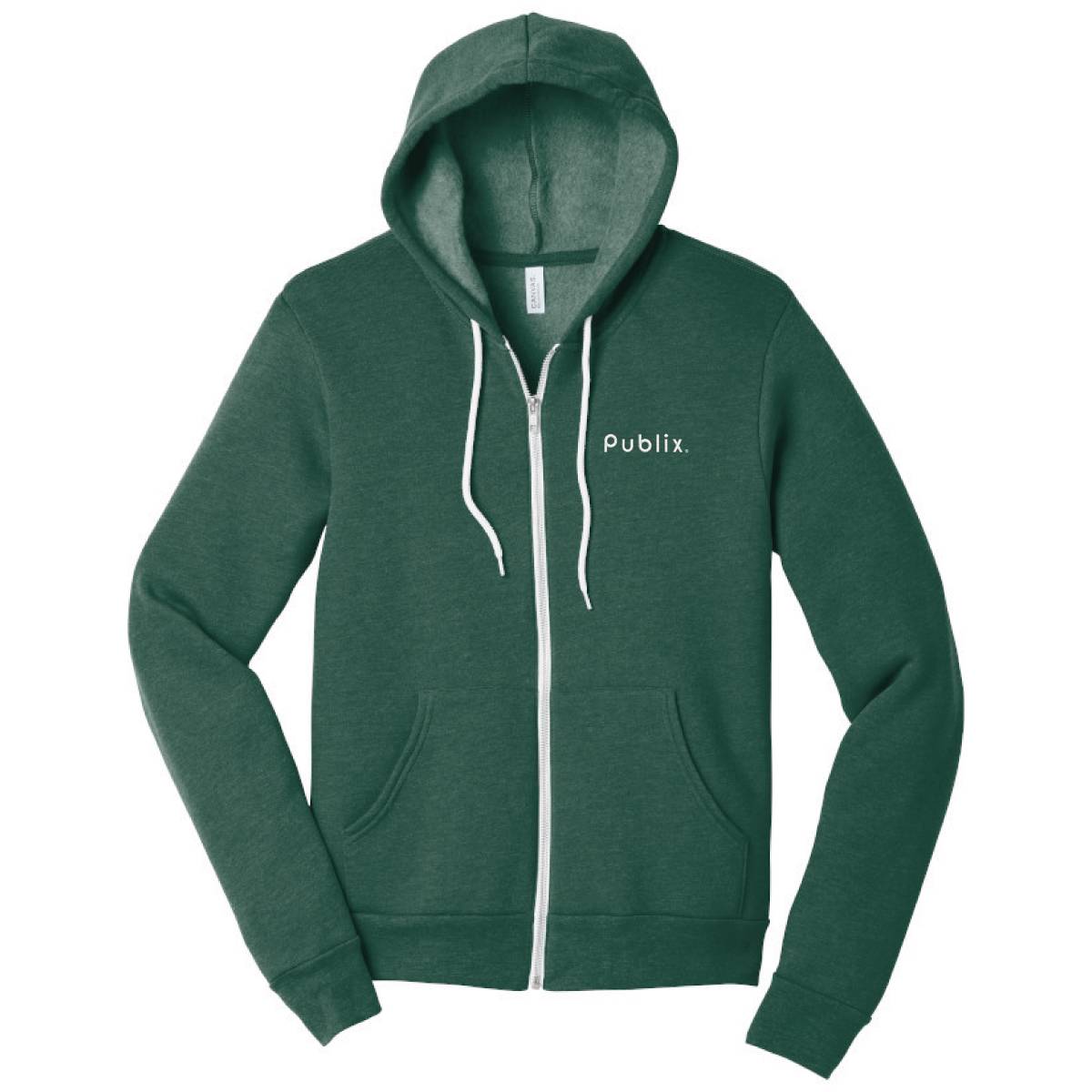Unisex BELLA+CANVAS Sponge Fleece Full-Zip Hoodie