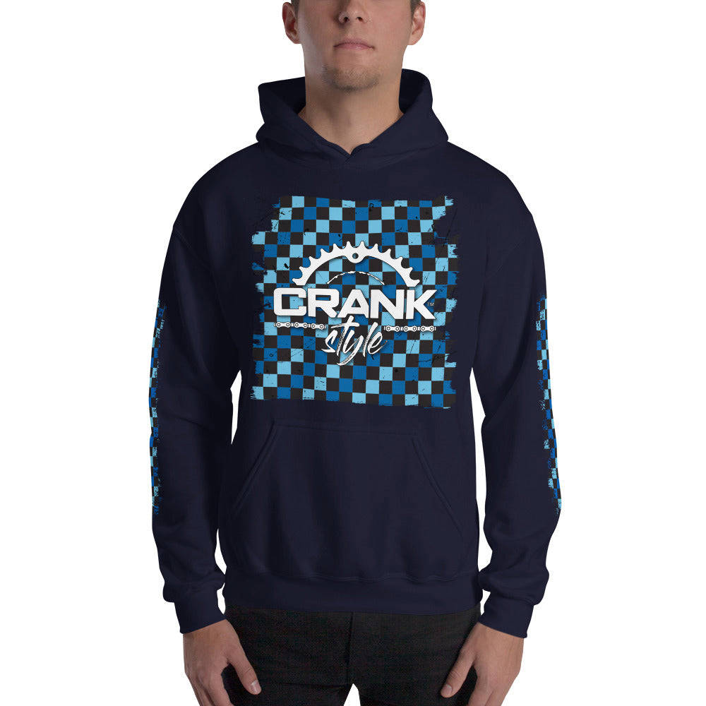 Blue Checkered Hoodie - Soft, Stylish, and Cozy