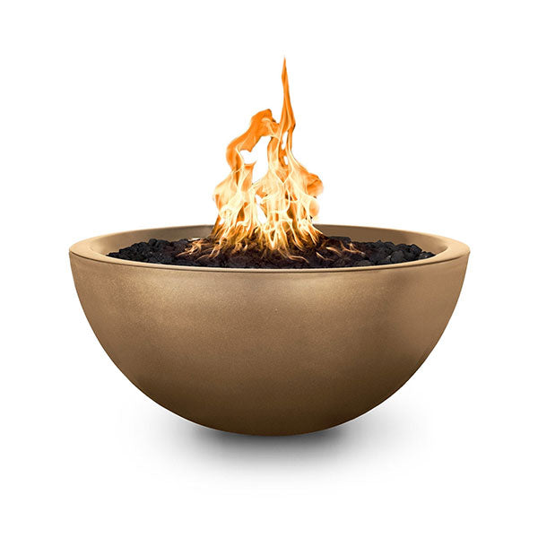 The Outdoor Plus 38 Luna Concrete Gas Fire Pit