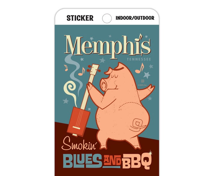 Stickers Memphis Indoor/Outdoor 12 Different Styles