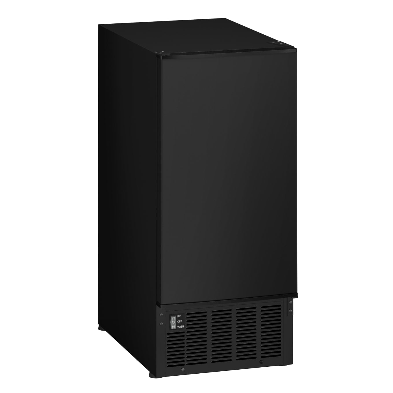 Edgestar IB450BL 15 Wide 25 Lbs. Capacity Built-In, Free Standing, and Undercounter Ice Maker in Black