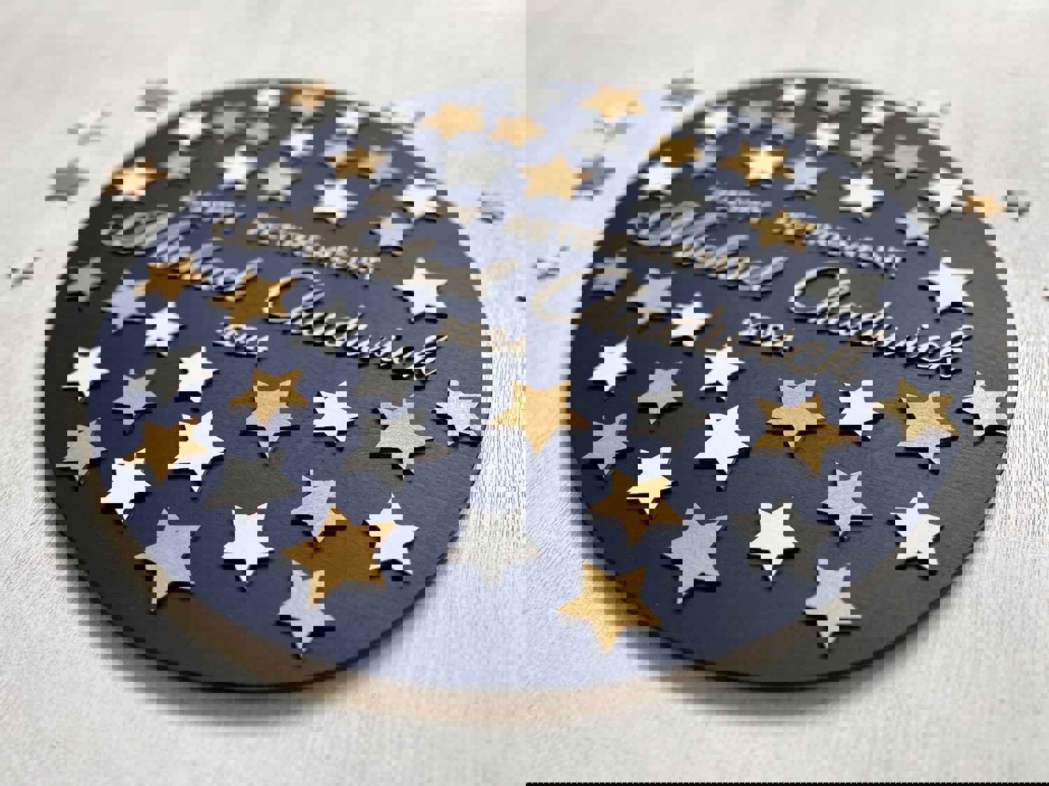 Personalized Stars Retirement Guest Book - Custom Keepsake Gift for Coworker