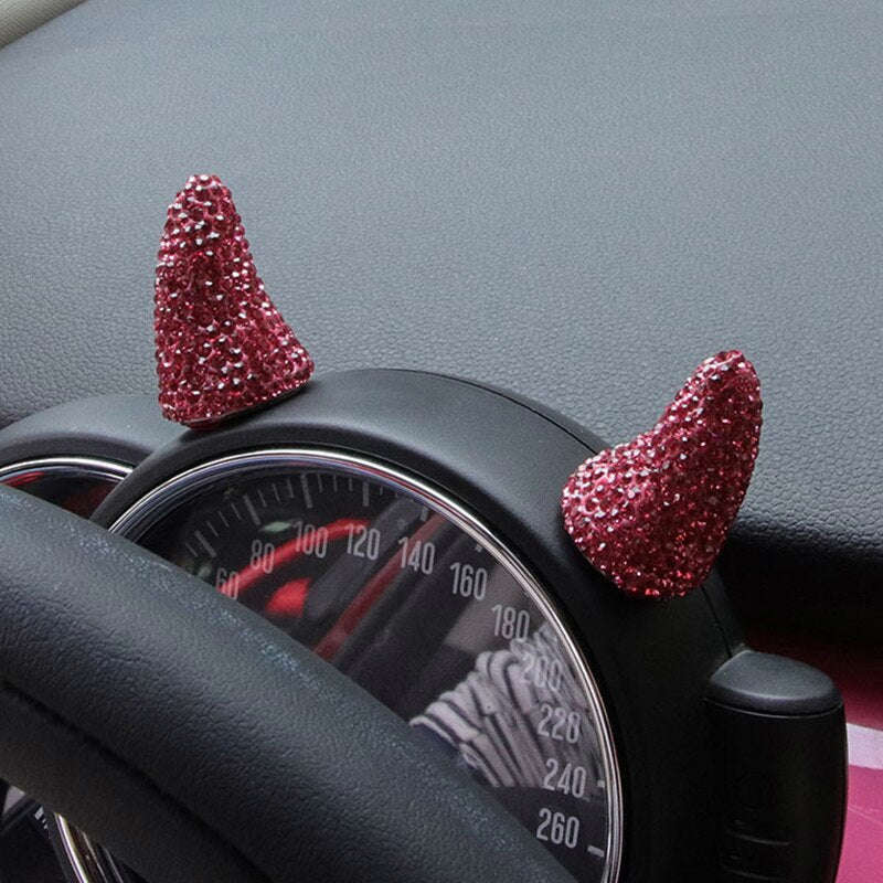 Creative Cute Interior Stickers for BMW MINI COOPER S JCW F54 F55 F56 F60 R55 R60 R61