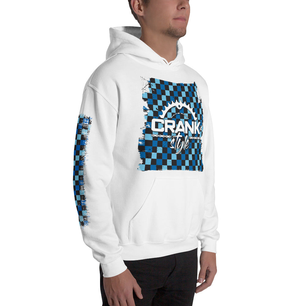 Blue Checkered Hoodie - Soft, Stylish, and Cozy