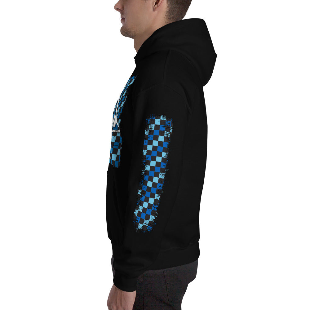 Blue Checkered Hoodie - Soft, Stylish, and Cozy