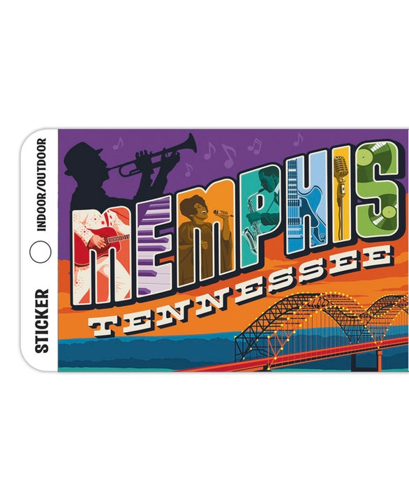 Stickers Memphis Indoor/Outdoor 12 Different Styles