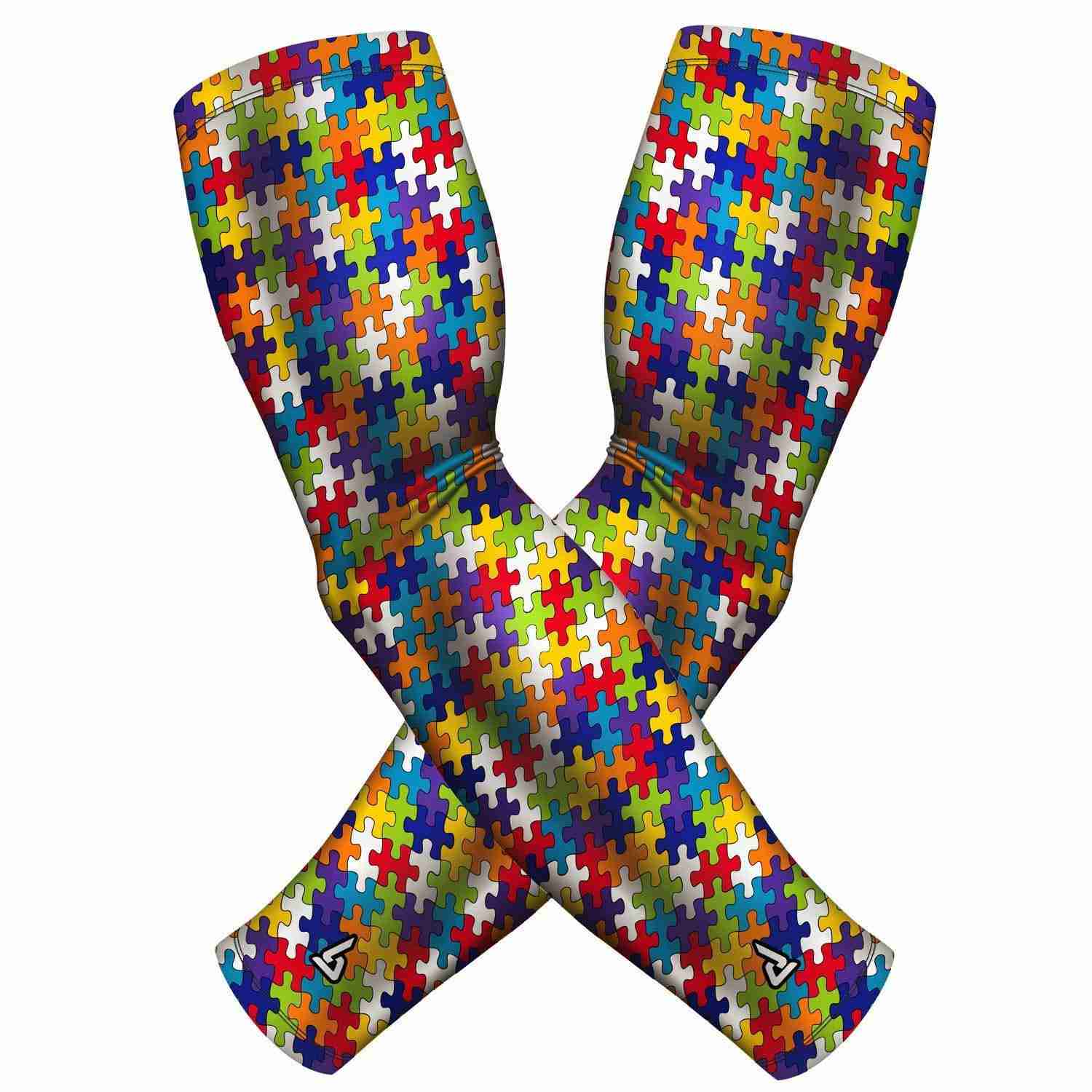 B-Driven Sports Pro-Fit Compression Arm Sleeves - 1-Pair, 30+ Designs, Adult/Youth Sizes
