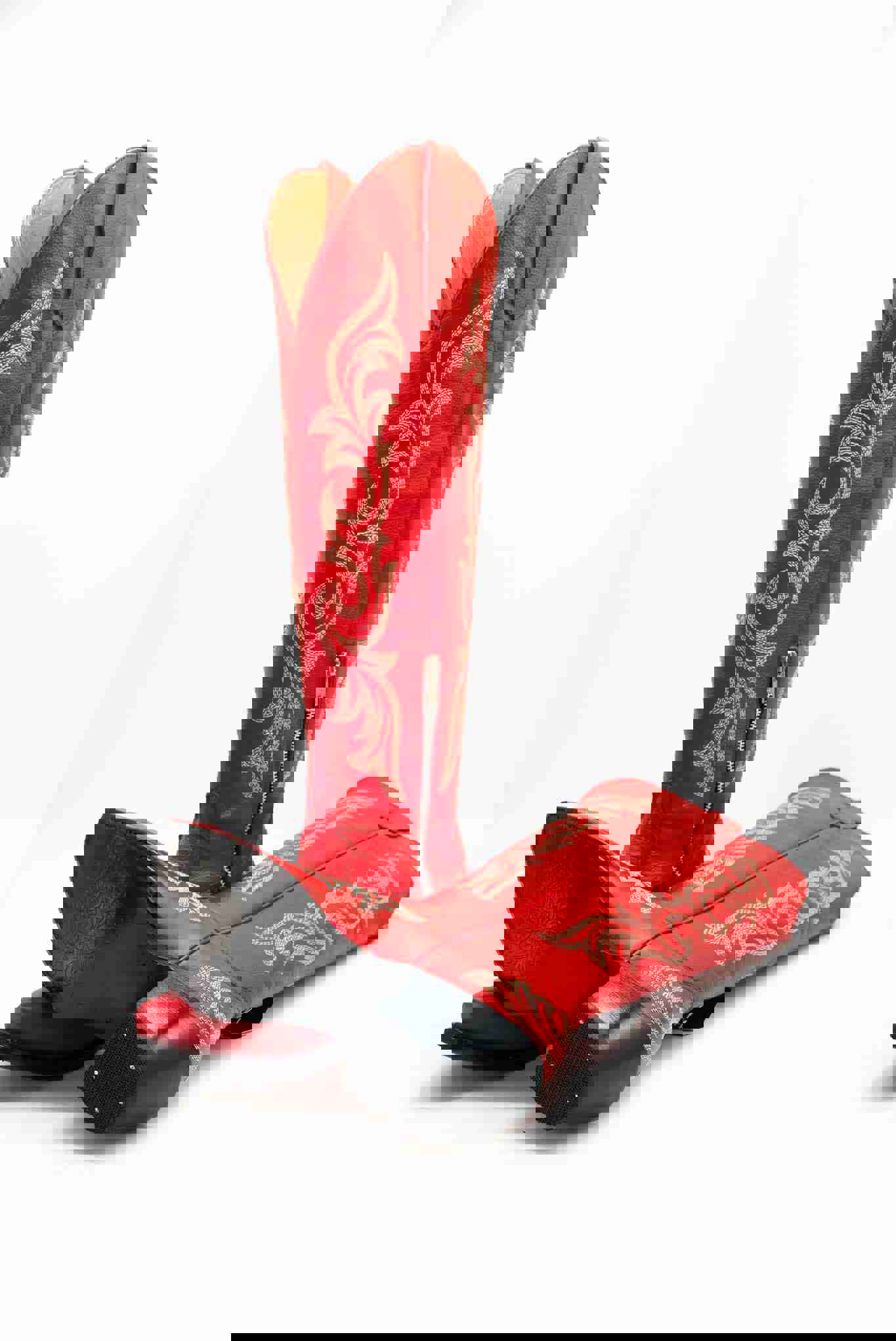 Jenny Tall Cowgirl Boot - Genuine Leather Western Boots