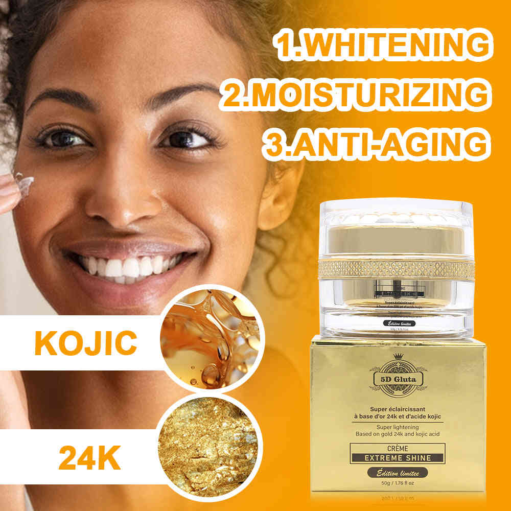 5D Gluta EXTREME SHINE Skincare Set - Whitening, Brightening & Anti-Aging