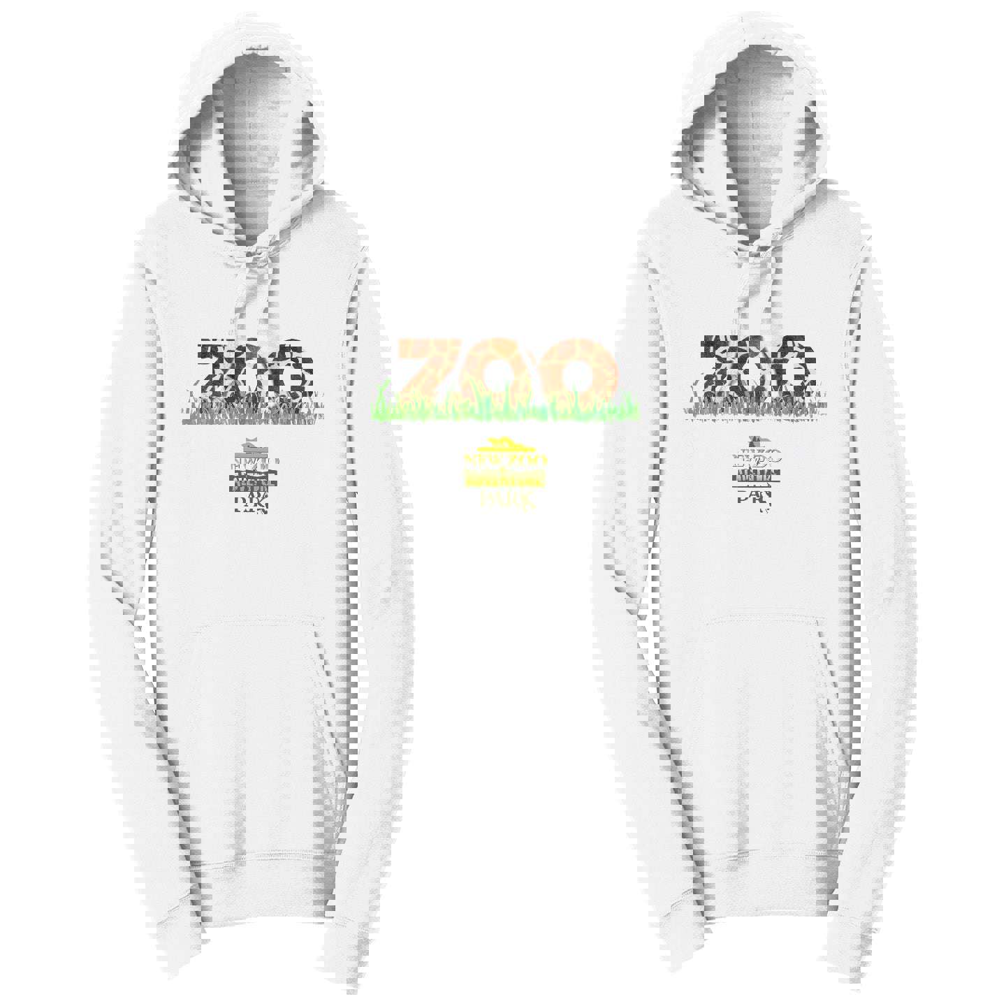 NEW Zoo Giraffe Pattern - Adult Unisex Hoodie Sweatshirt