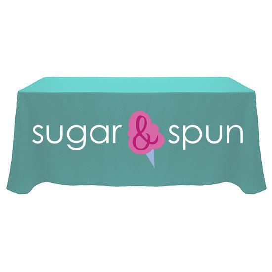 5 Custom Printed Table Throw - Front Panel Print