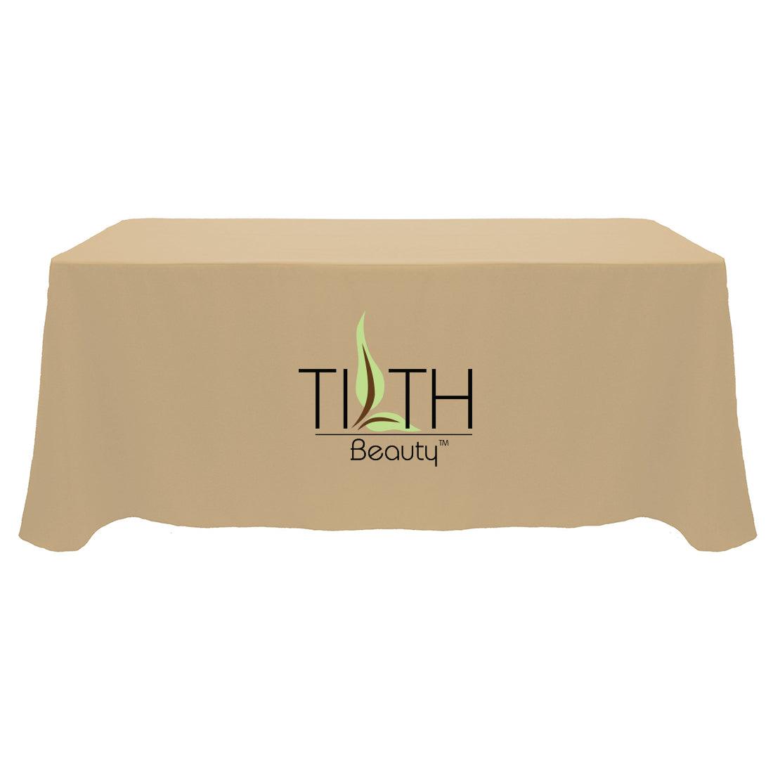 5 Custom Printed Table Throw - Front Panel Print