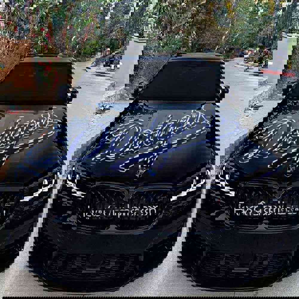 Los Angeles Dodgers Itasha Car Vinyl Hood Wrap Decal Sticker