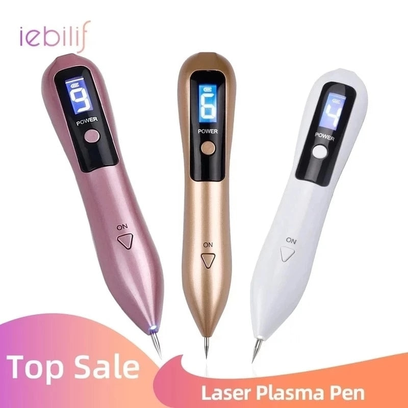 Laser Plasma Pen Freckle Remover Machine for Skin Wart, Mole, Tattoo Removal - Beauty Salon Tool