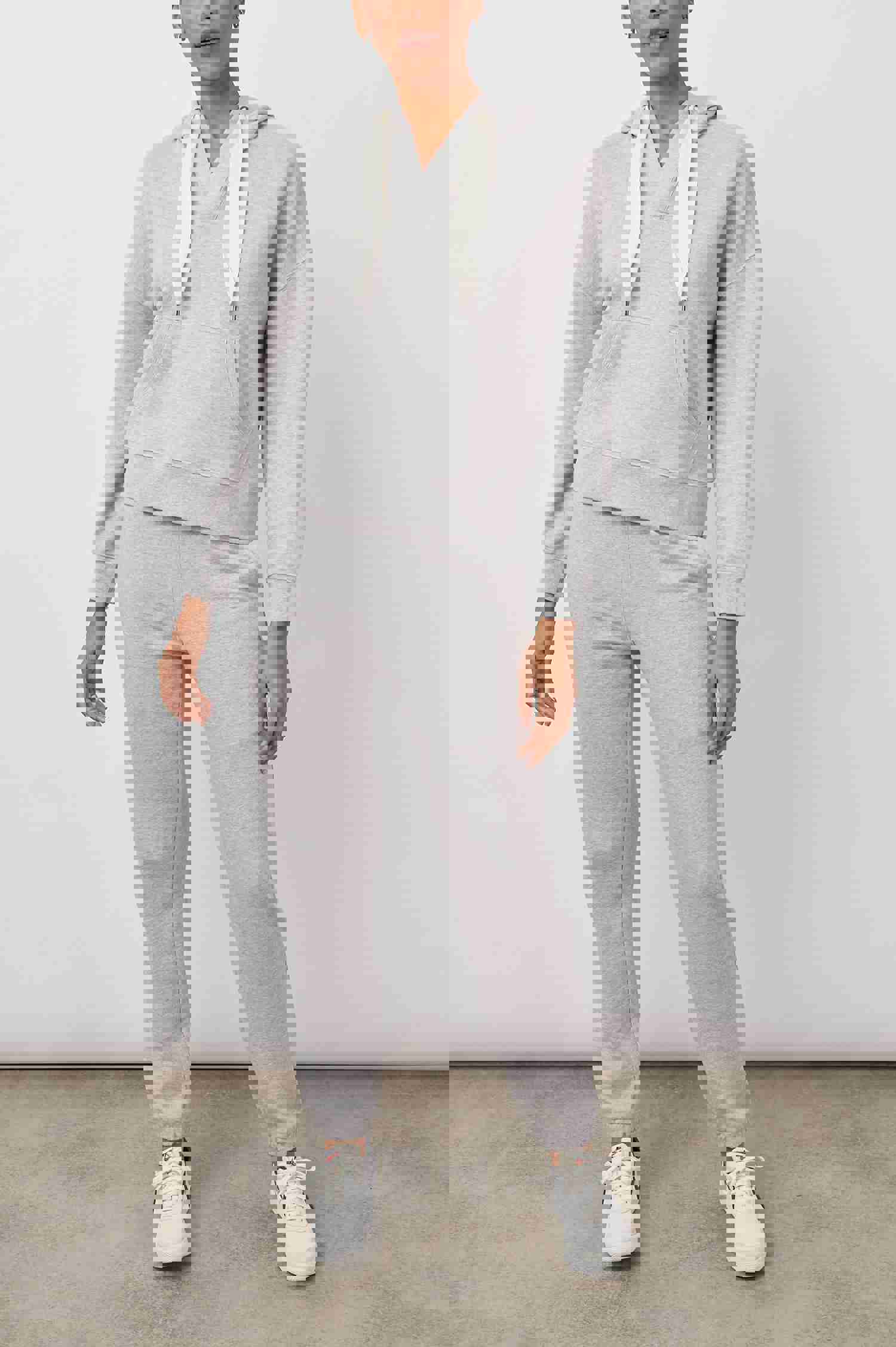 ADLEY HOODIE - HEATHER GREY