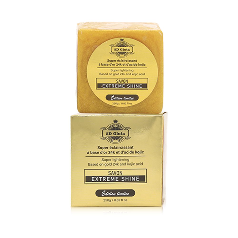 5D Gluta EXTREME SHINE Skincare Set - Whitening, Brightening & Anti-Aging