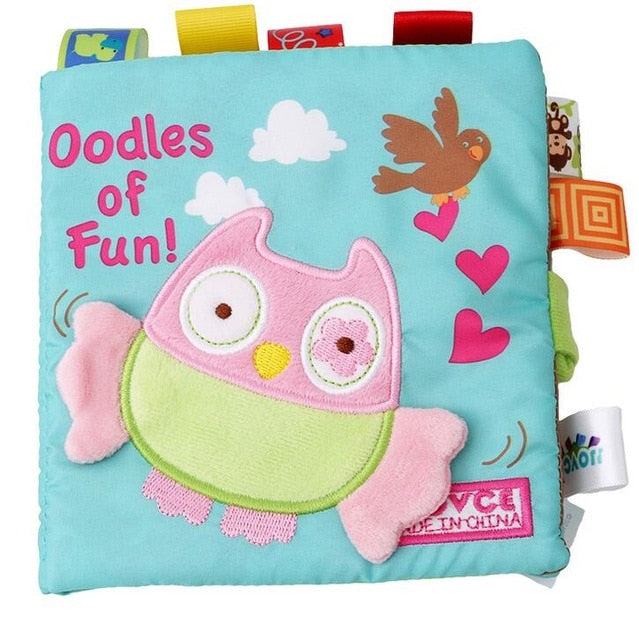 Baby Soft Cloth Book - Early Learning Educational Toy for Toddlers
