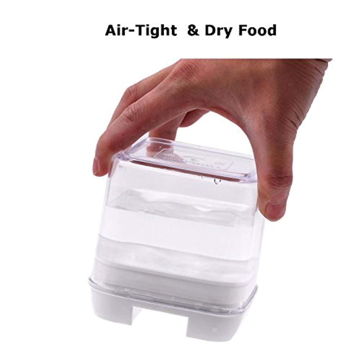 OnederHome 11-Piece Air-Tight Food Storage Container Set with Chalkboard Labels - BPA Free