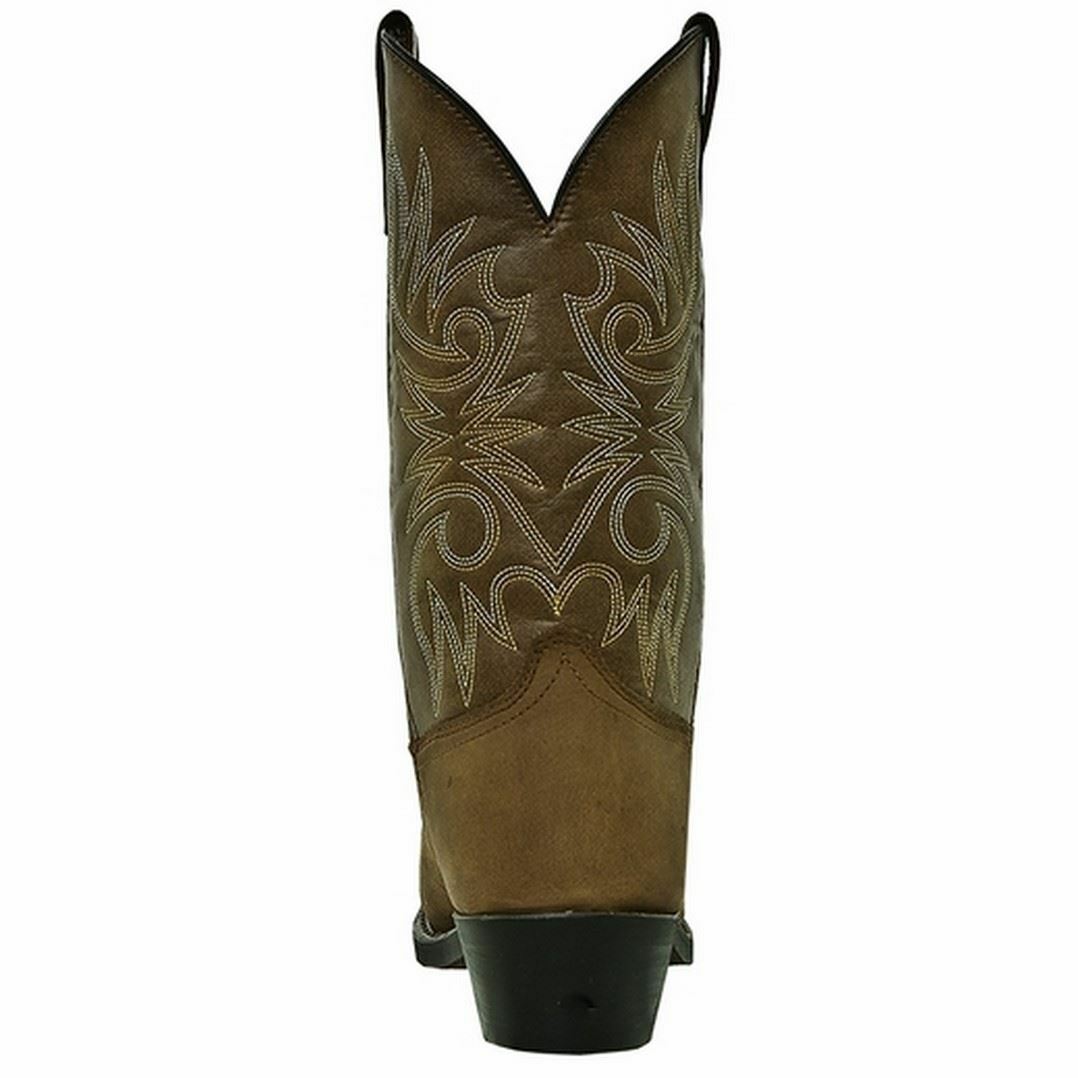 Laredo Mens Tan Distressed 12 Western Boots